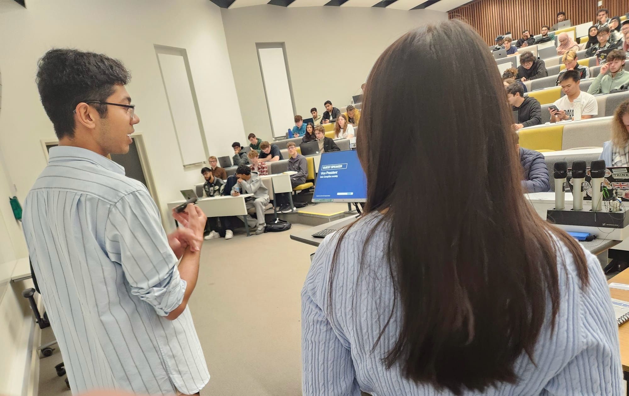 Committee introducing the society.